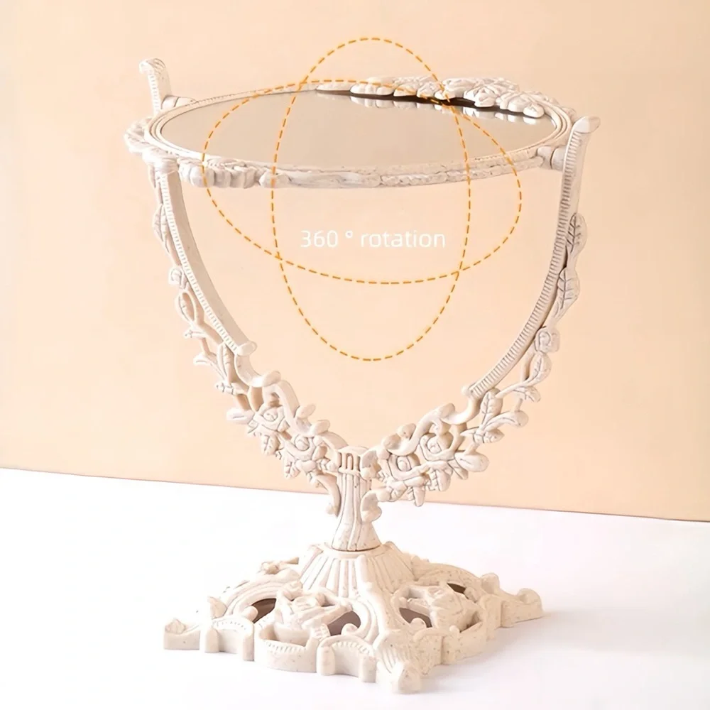 NWT Ornate table top vanity mirror
